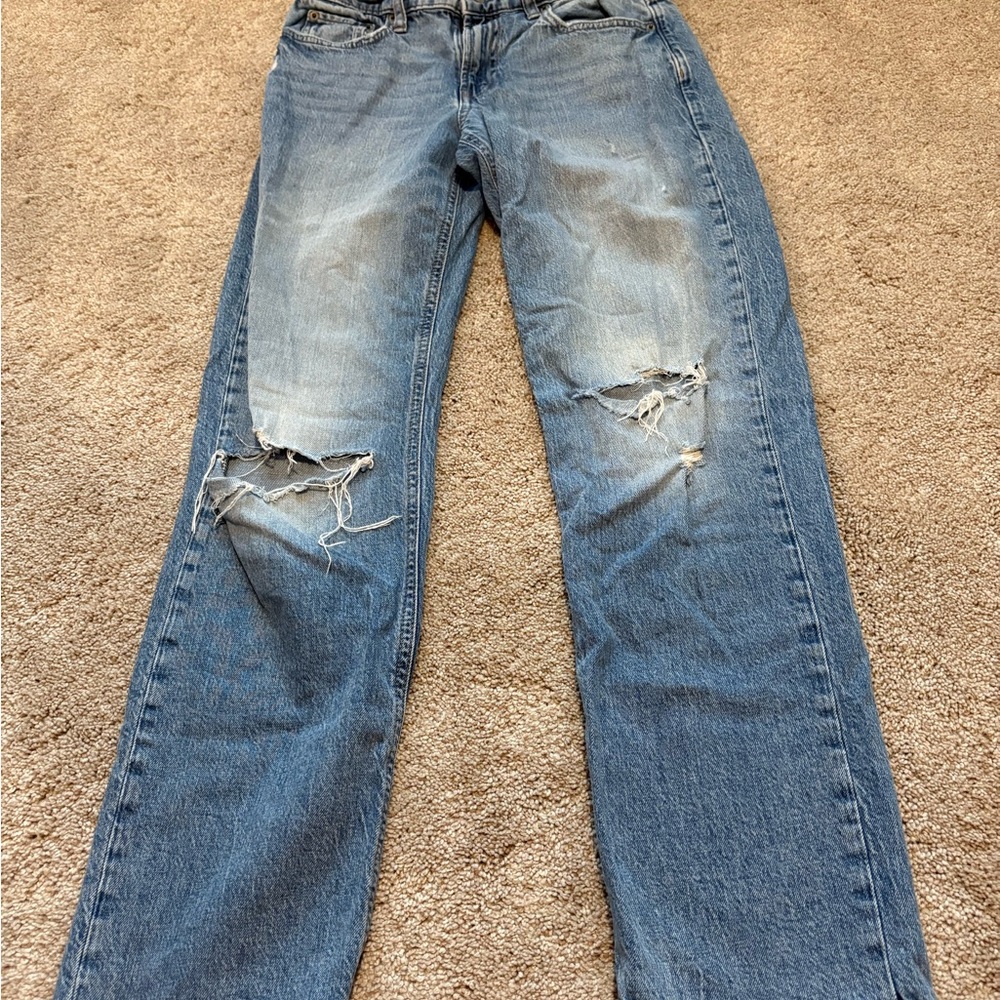 GAP Teen Mid Rise Loose Jeans